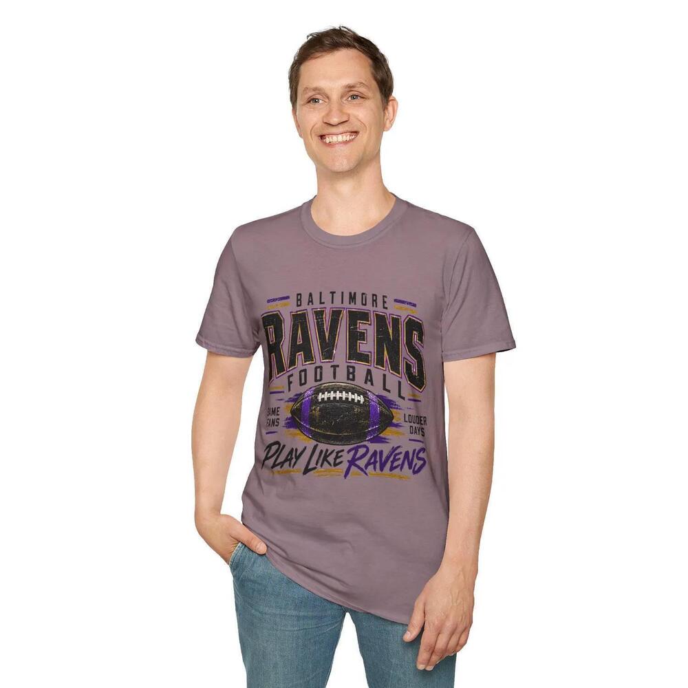 Baltimore Ravens Football Play Like Ravens T Shirt